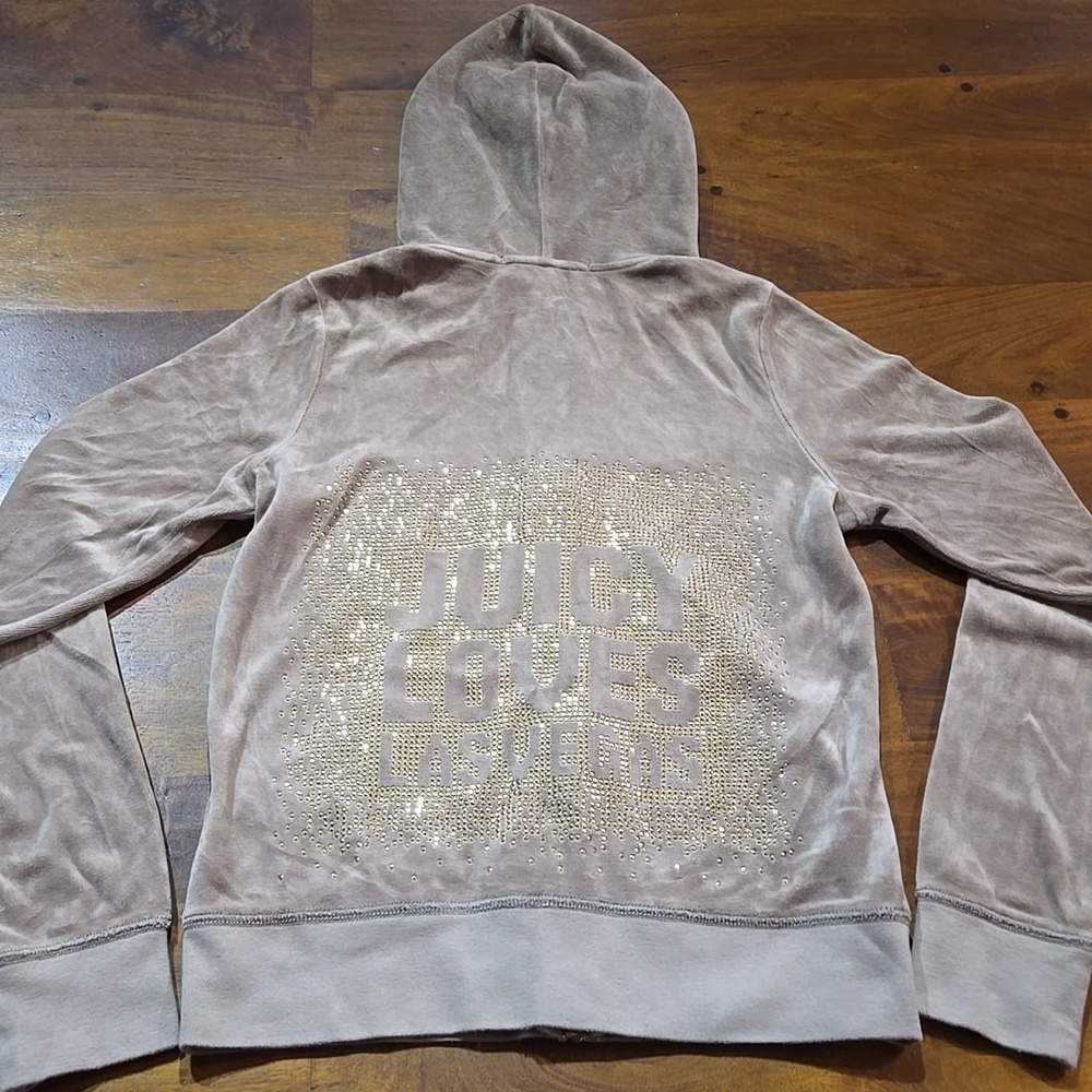 NWT Juicy Couture Loves Las Vegas Hoodie Size Medium